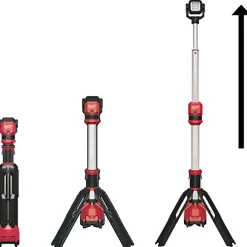 Discount Milwaukee M12™ SAL-0 arbejdslampe m/stativ solo