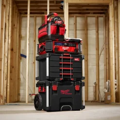 Milwaukee Diverse Reservedele^packout kuffert 4 skuffer