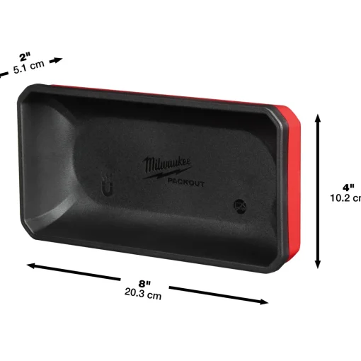Milwaukee Værktøjskasser Og -Tasker^packout magnetisk skål 10x20