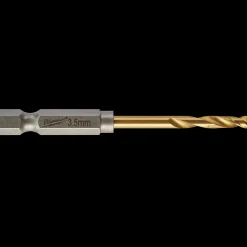 Hot Milwaukee Red Hex shockwave™ HSS-Tin metalbor 3,5 mm