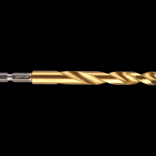 Milwaukee Bor- Og Borsæt^Red Hex shockwave™ HSS-Tin metalbor 10 mm