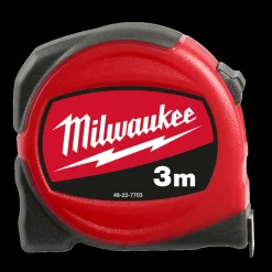 Milwaukee Måleværktøj Og Opmærkning^S3/16 mm slimline målebånd 3 m