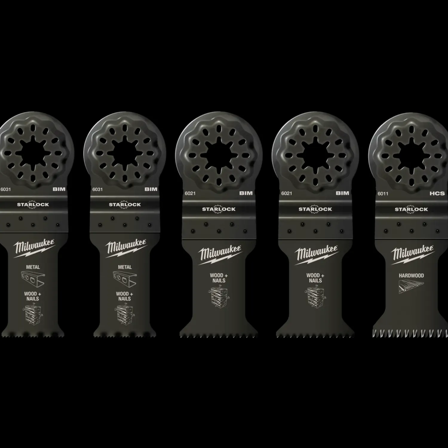 Milwaukee Multicutter-Klinger^savklingesæt træ/metal