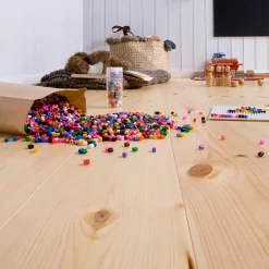 Hot Moelven massiv fyrretræsgulv robust ubehandlet 155x25 mm