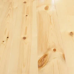 Hot Moelven massiv fyrretræsgulv robust ubehandlet 155x25 mm