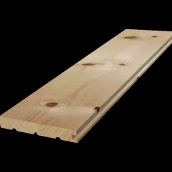 Hot Moelven massiv fyrretræsgulv robust ubehandlet 155x25 mm