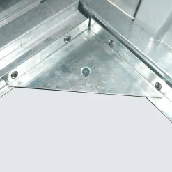 Hot Mogens redskabsskur med dobbeltdør og halvtag, 12,95 m²