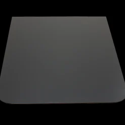 Outlet Morsø stålgulvplade rektangulær 80 x 100 cm sortmalet