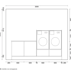 Bryggers^Multi-Living Pisa bryggers 2432 mm