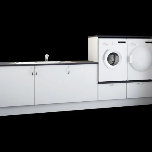 Clearance Multi-Living Roma bryggers 2432 mm hvid