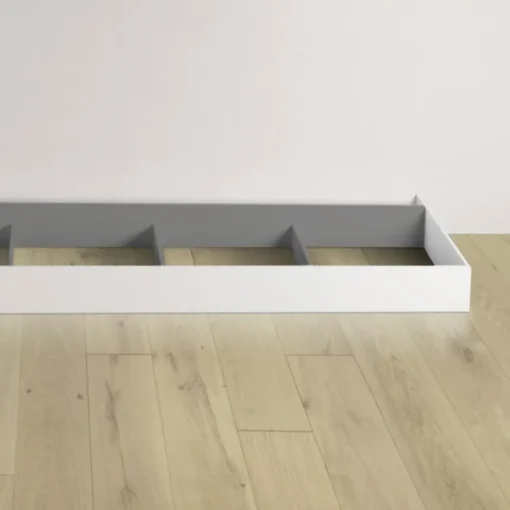 Multi-Living Køkkenskabe^sokkelsæt hvid 120 cm m/1 endesokkel