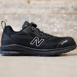 Best New Balance sikkerhedssko med boa lukning sort str. 45