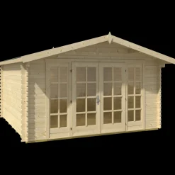 Nils hytte med dobbeltdør og vinduer, 10,12 m²