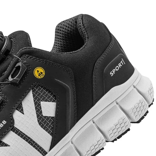Sikkerhedssko^Noknok sikkerhedssko sport88  sort str. 45