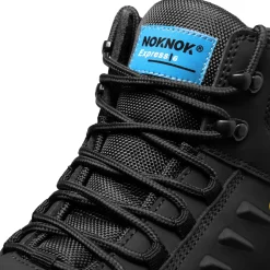 Noknok Sikkerhedssko^sikkerhedsstøvlet sort str. 44
