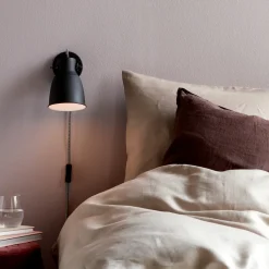 Outlet Nordlux Adrian væglampe sort E27