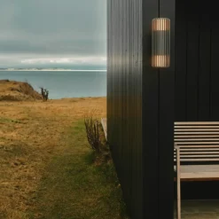 Discount Nordlux Aludra dobbelt udendørs  væglampe seaside antracit