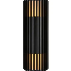 Nordlux Aludra dobbelt udendørs væglampe Seaside sort