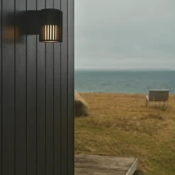 Nordlux Aludra udendørs væglampe sort