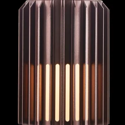 Udendørs Væglamper^Nordlux Aludra udendørs væglampe metallisk brun