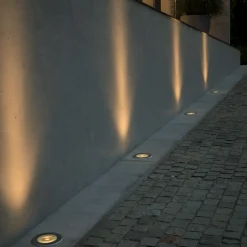 Clearance Nordlux Andor nedgravningsspot rund rustfrit stål