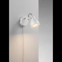 Væglamper^Nordlux Aslak væglampe hvid