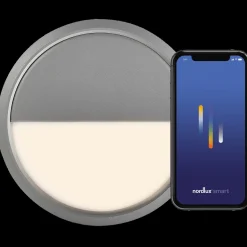 Nordlux Ava udendørs LED væglampe plafond grå