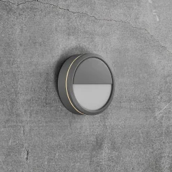 Nordlux Ava udendørs LED væglampe plafond grå