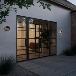 Outlet Nordlux Ava udendørs LED væglampe plafond sort