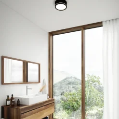 Outlet Nordlux Ava udendørs LED væglampe plafond sort