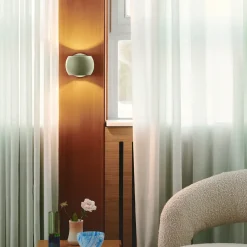 Online Nordlux Belir væglampe støvgrøn