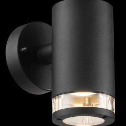 Nordlux Udendørs Væglamper^Birk udendørs dobbelt væglampe sort