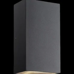 Nordlux Udendørs Væglamper^Birk udendørs dobbelt væglampe sort