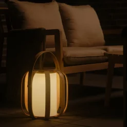 Sale Nordlux Bob solcellelampe natur brun