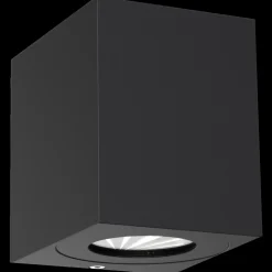 Nordlux Udendørs Væglamper^Canto Kubi 2 udendørs væglampe Seaside sort 2x6W LED