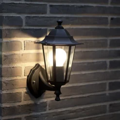 Clearance Nordlux Cardiff væglampe udendørs up sort