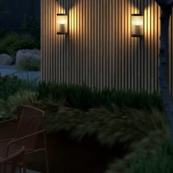 Nordlux Coupar udendørs væglampe sort