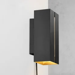 Nordlux Curtiz væglampe sort