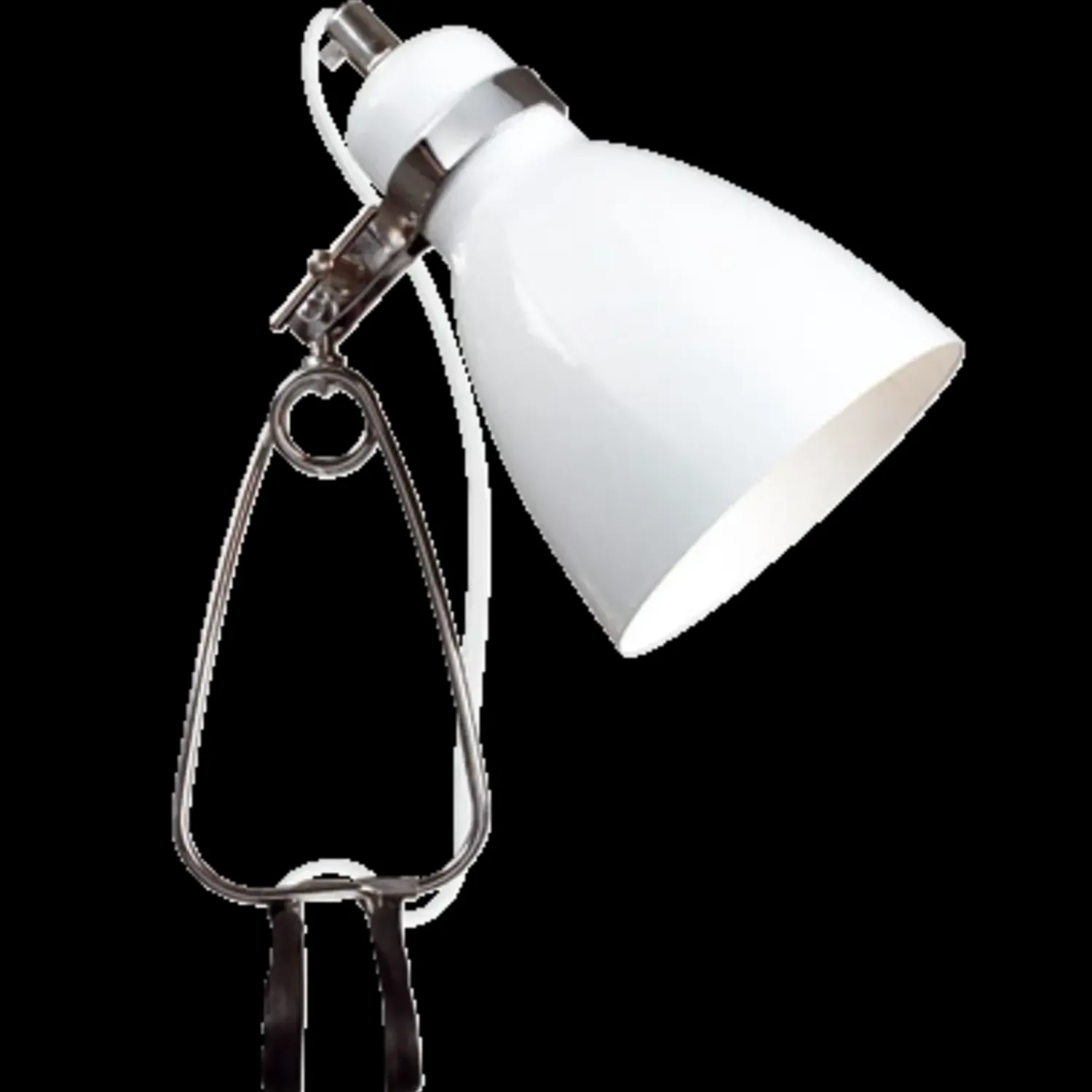 Outlet Nordlux Cyclone klemspot E14 hvid