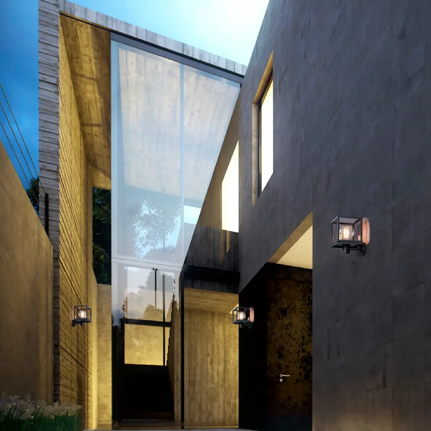 Discount Nordlux Dalton væglampe sort