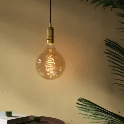 Dekorationspærer^Nordlux Deco Giants LED pære G200 8,5W guld