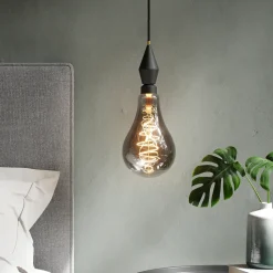 Clearance Nordlux Deco Giants LED pære PS160 røgfarvet