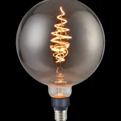 E27 Pærer^Nordlux Deco Giants LED pære G200 8,5W røgfarvet