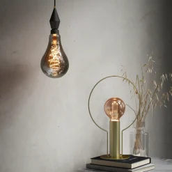 Dekorationspærer^Nordlux Deco Giants LED pære PS160 røgfarvet