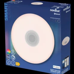 Nordlux Loftlamper^Djay smart colour plafond og Bluetooth-højtaler