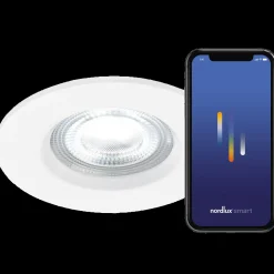 Outlet Nordlux Don Smart indbygningsspot 3-kit hvid