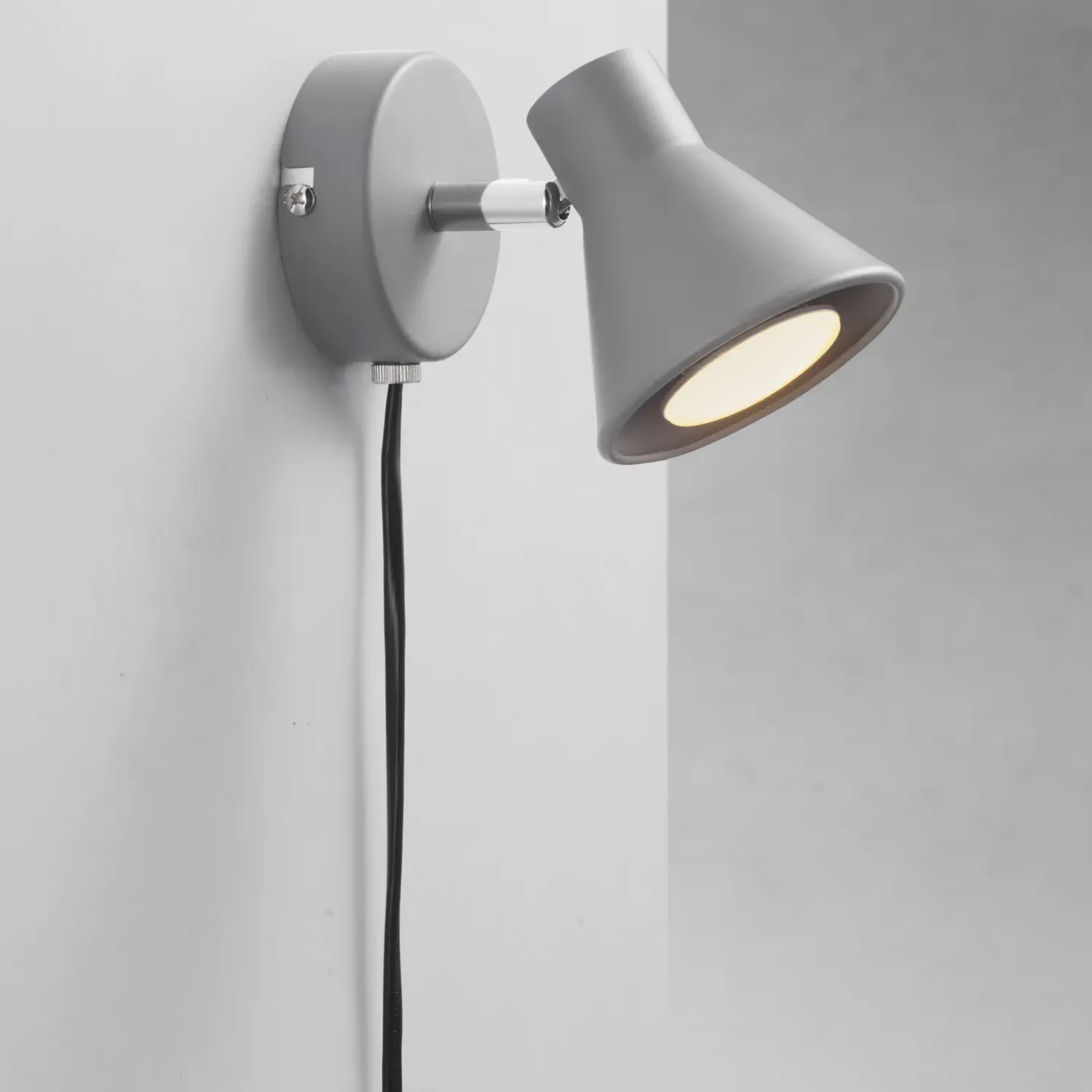 Væglamper^Nordlux EIK væglampe grå