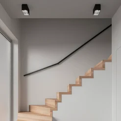 Loftlamper^Nordlux Ethan 2-spot loftlampe sort