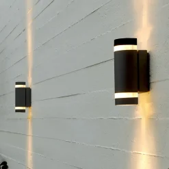 New Nordlux Focus udendørs væglampe 2xGU10 sort