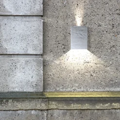 Best Nordlux Fold 15 udendørs væglampe galvaniseret stål